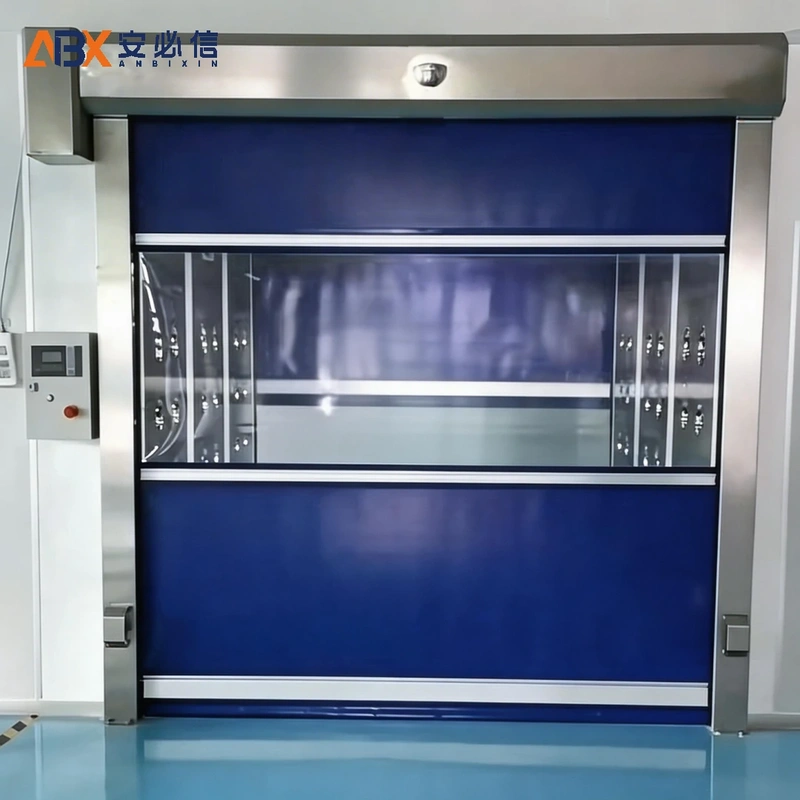 白山感应快速门